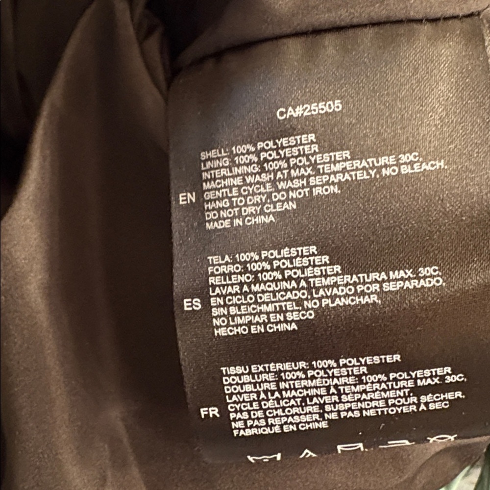 NWTS Noize Neves Puffer Jacket in Sage Green, Sz Medium.NFS do not purchase. - Picture 11 of 12